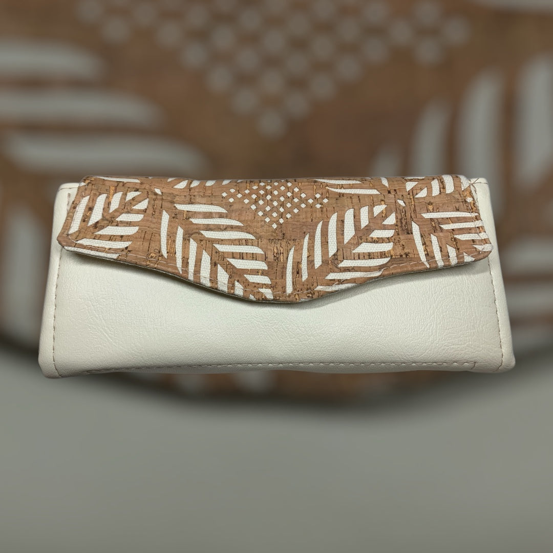 Palm Leaf Clutch Wallet
