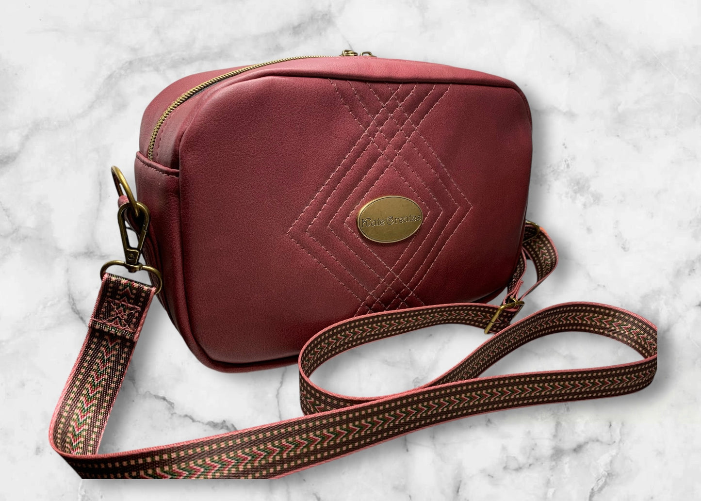 Catalina Crossbody and Sling Bag Burgundy