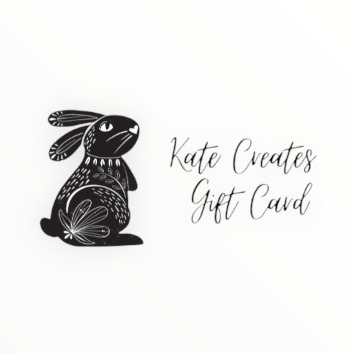 Kate Creates Gift Cards