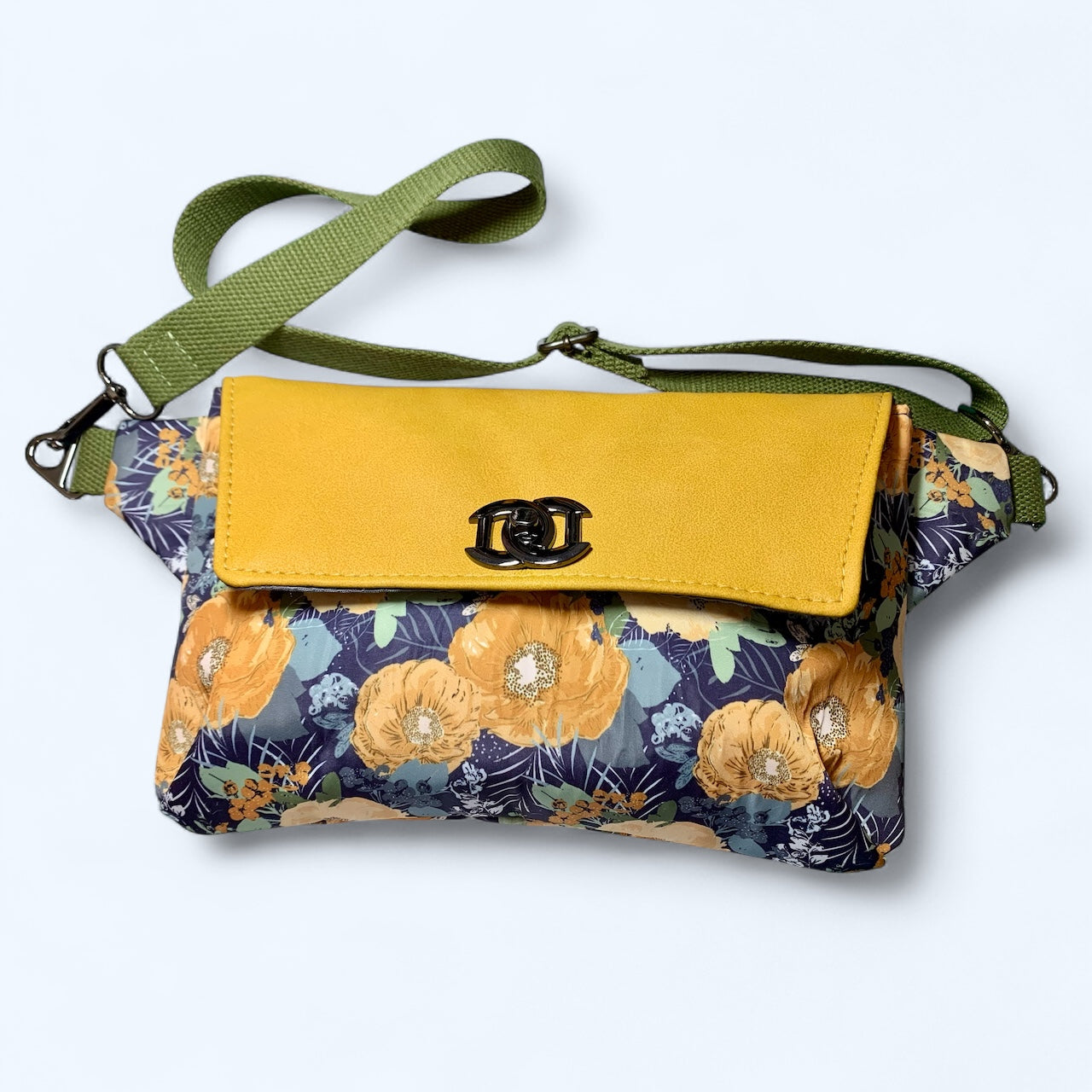 Haralson Belt Bag Gold Peonies