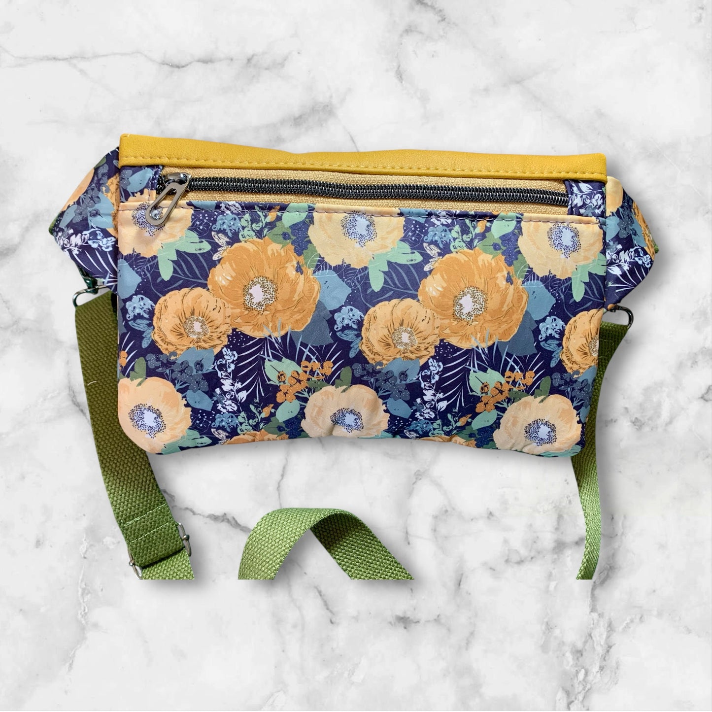 Haralson Belt Bag Gold Peonies