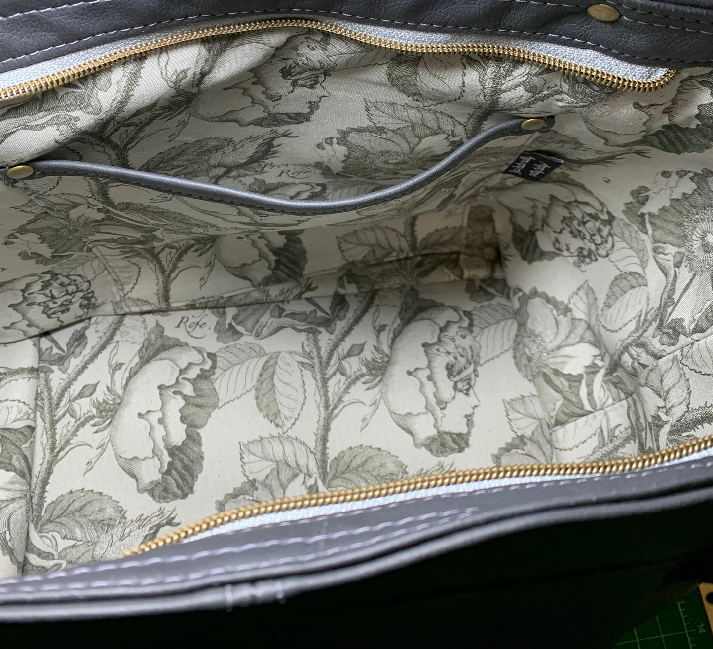 Demelza Handbag Charcoal Faux