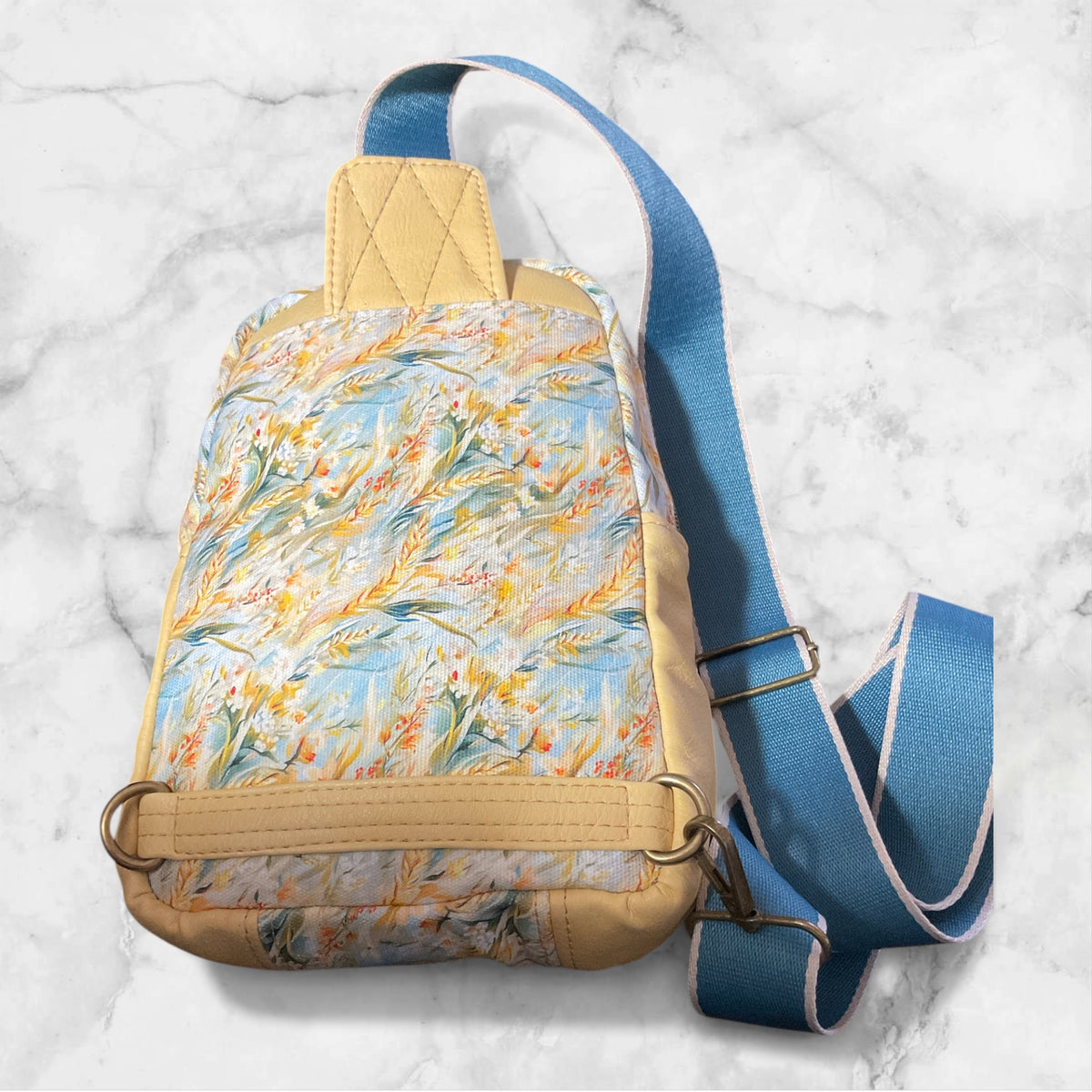 Joey Sling Buttercup Faux and Wheat Fields