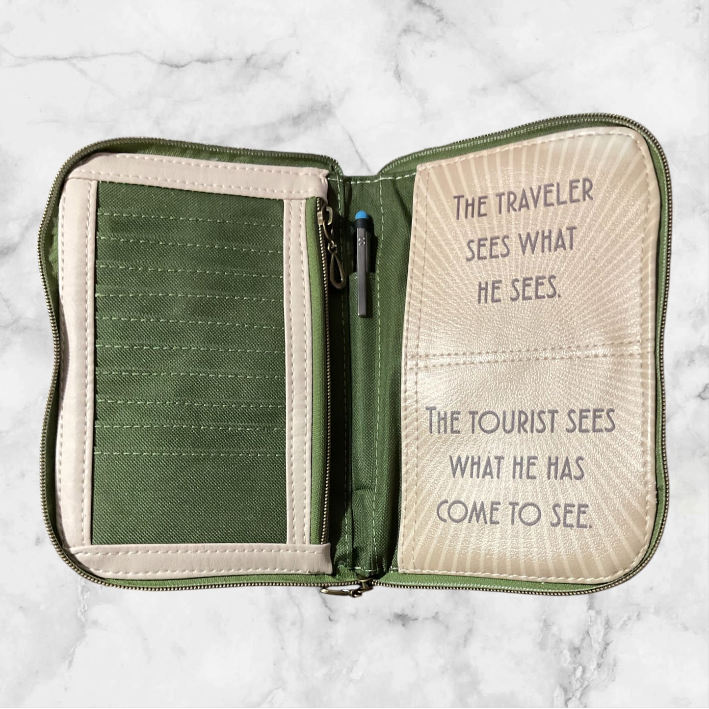 Travel Wallet Postage Stamps