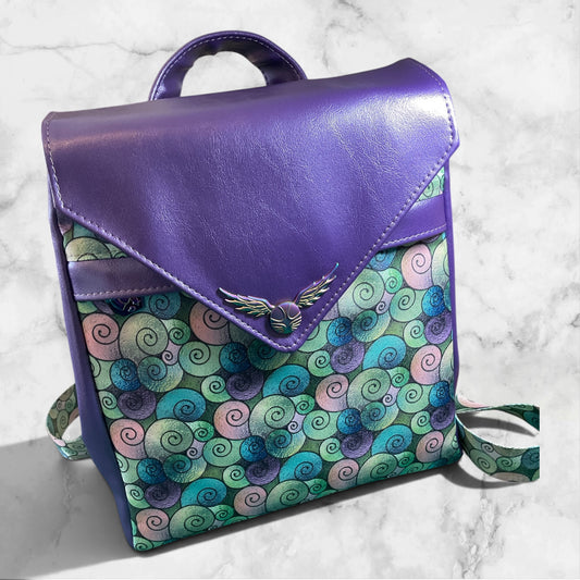 Meraki Backpack Rainbow Swirls