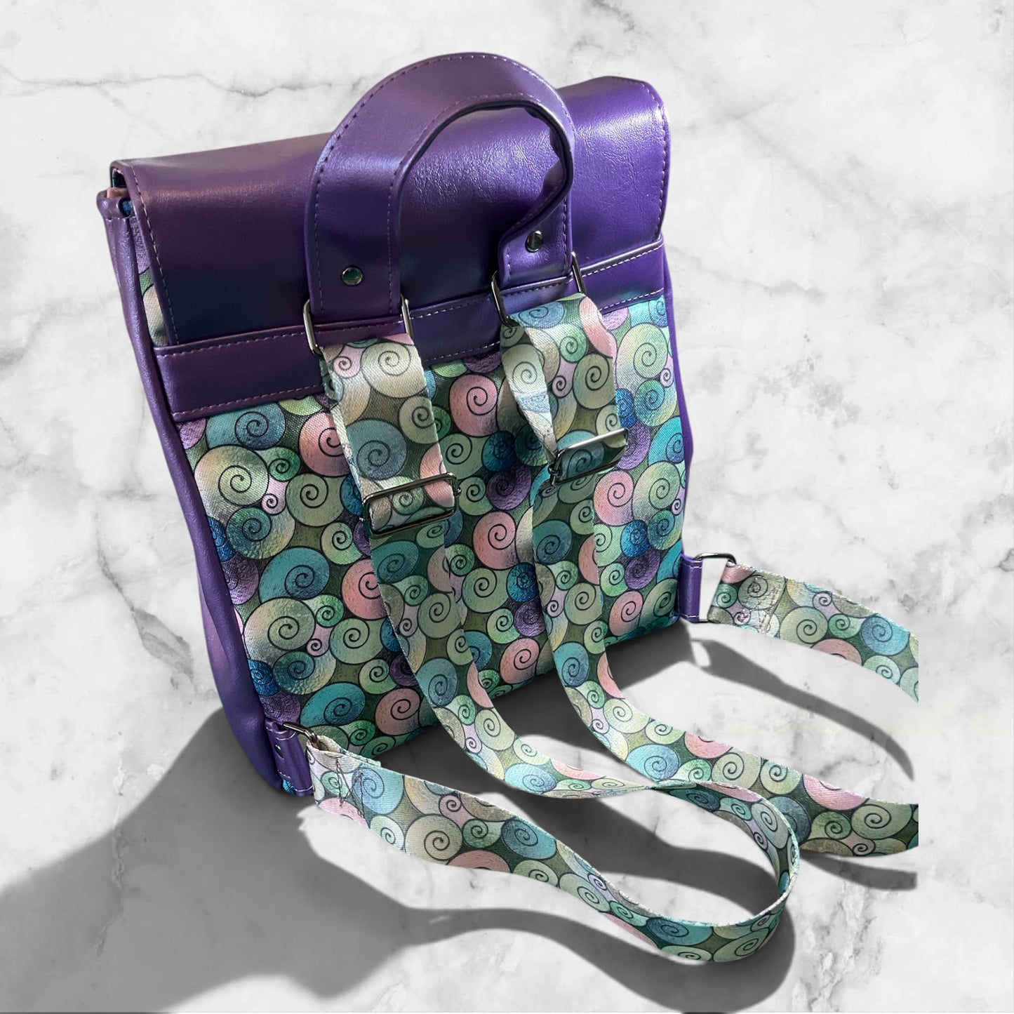 Meraki Backpack Rainbow Swirls