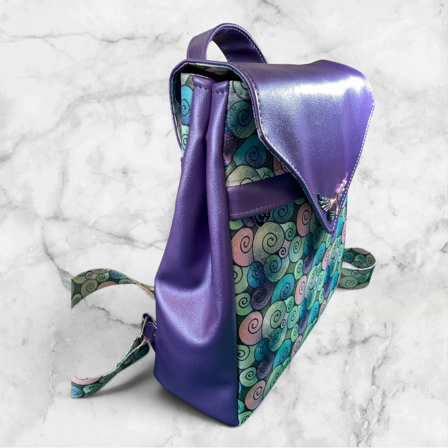 Meraki Backpack Rainbow Swirls