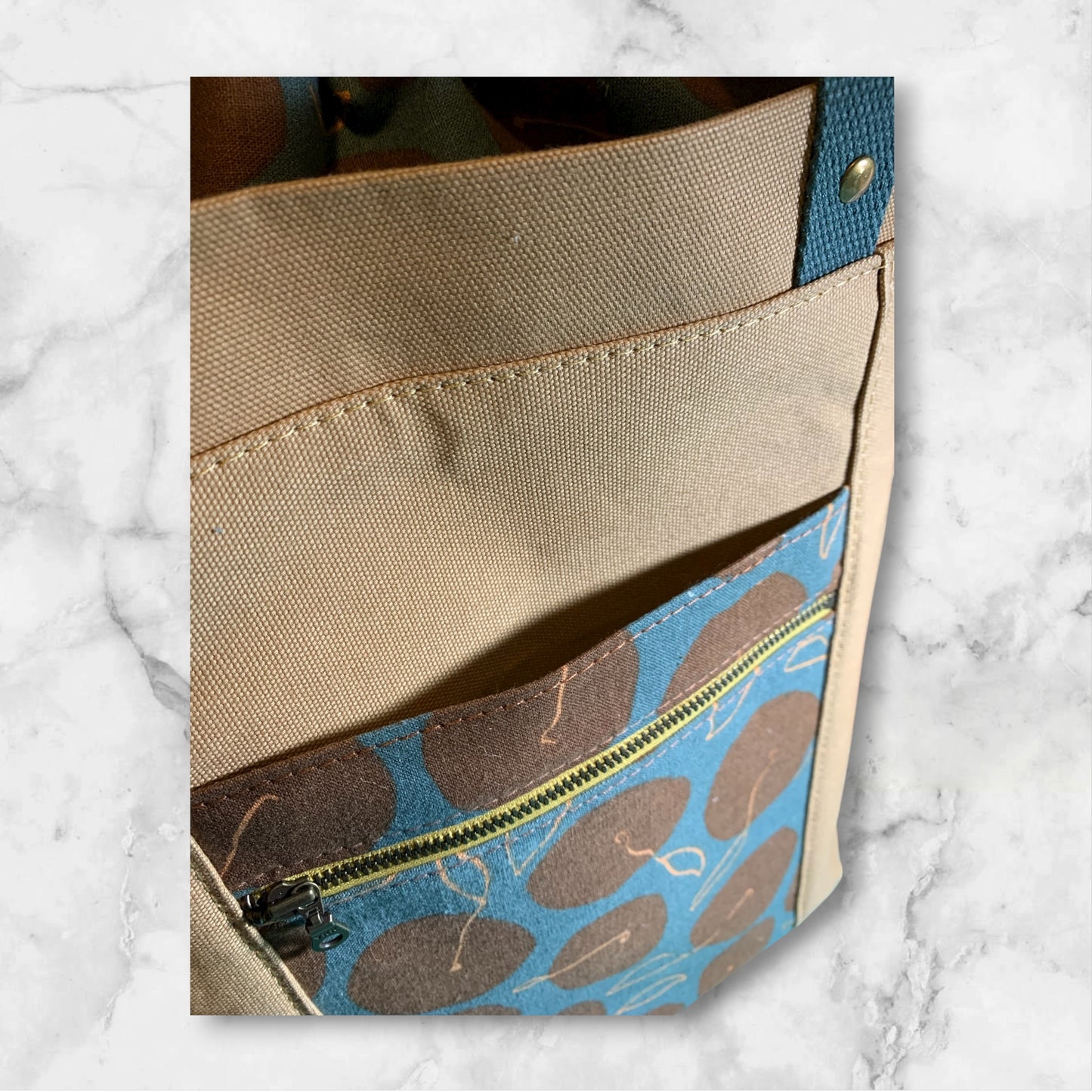 Firefly Tote Bag Canvas Chestnut