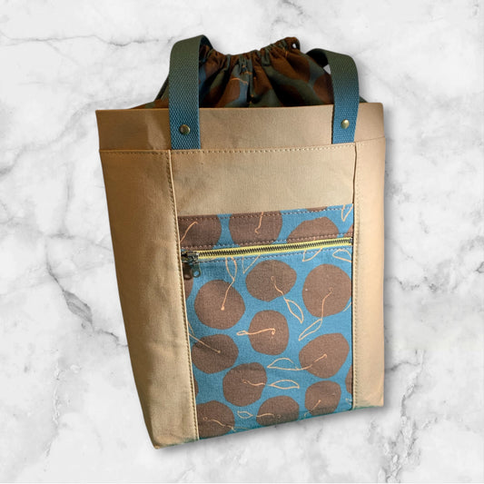 Firefly Tote Bag Canvas Chestnut