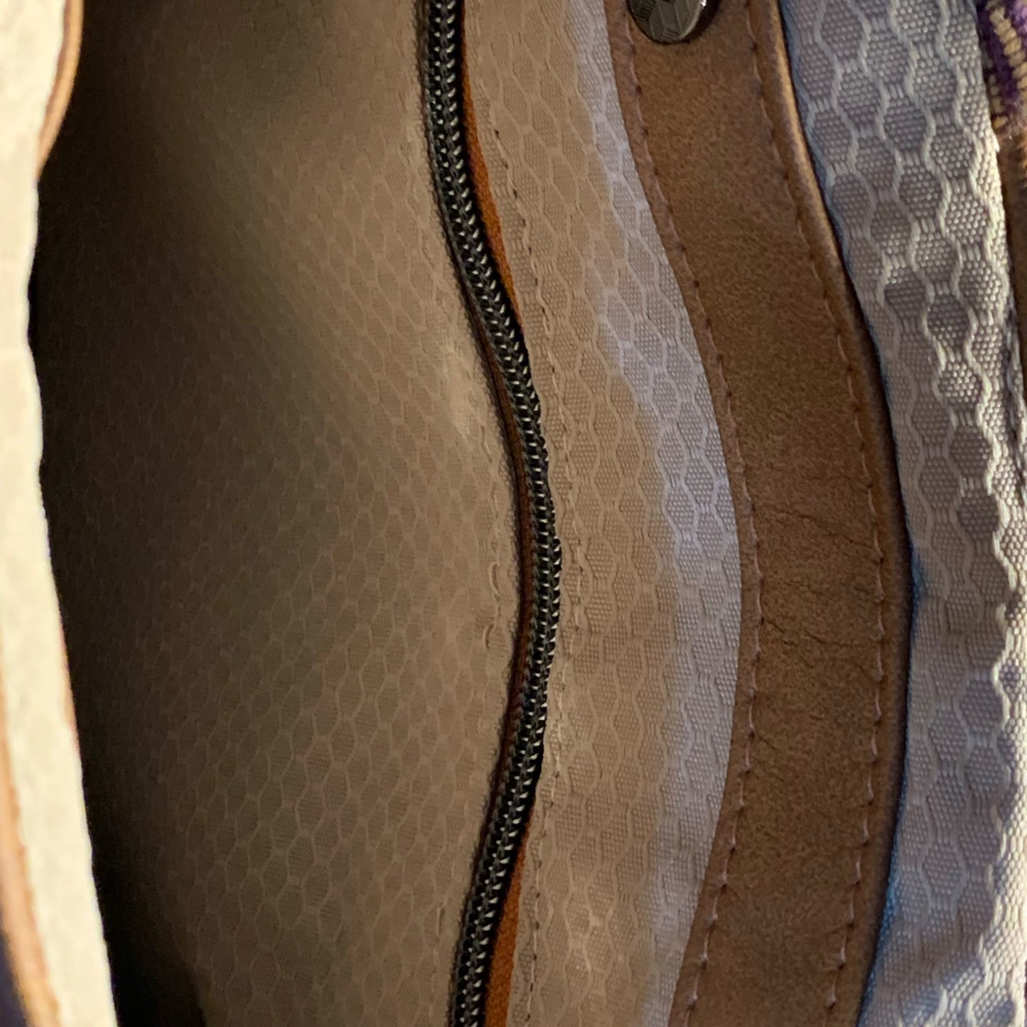 Avalow Tote Brown Faux Leather