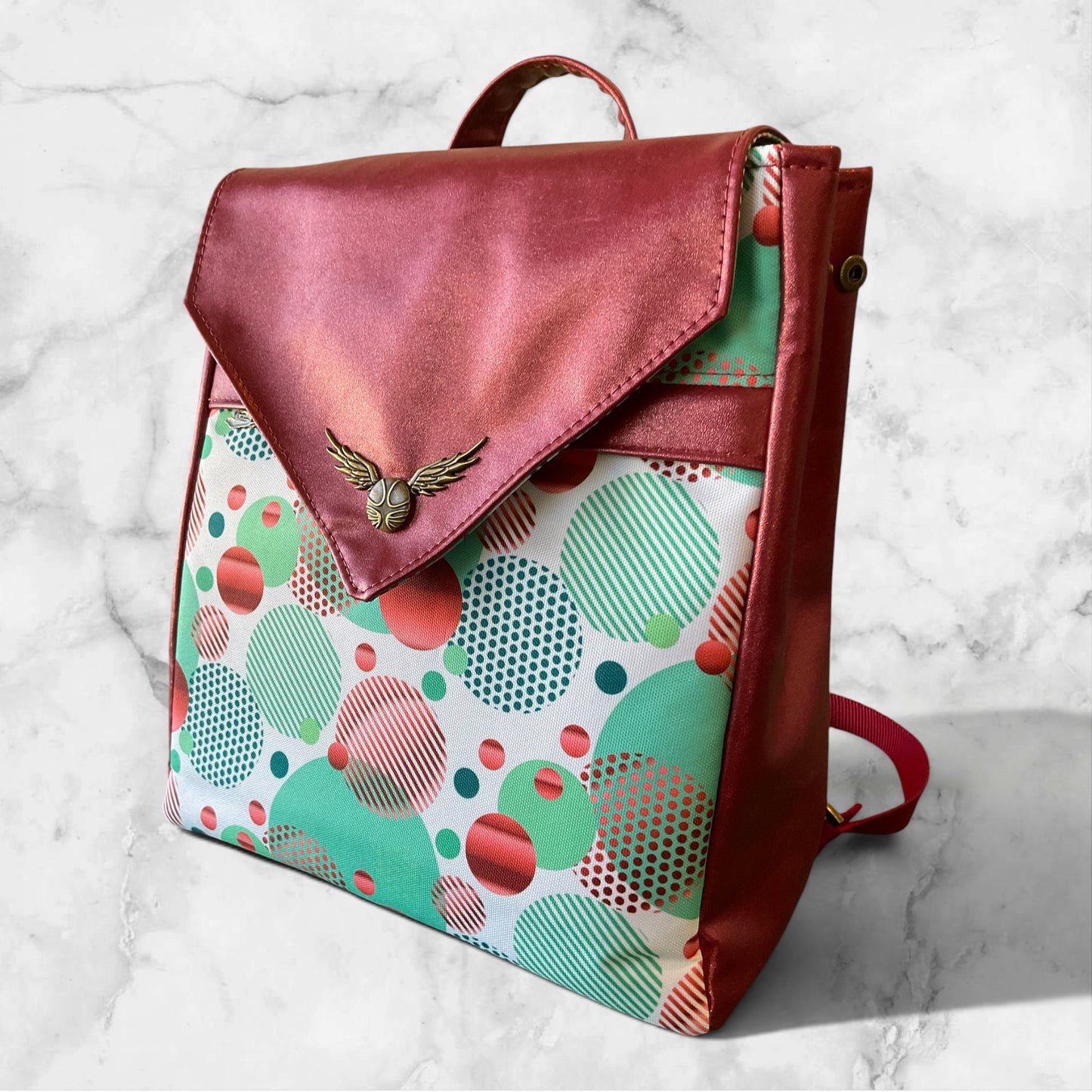 Meraki Backpack Light Opulence and Teal