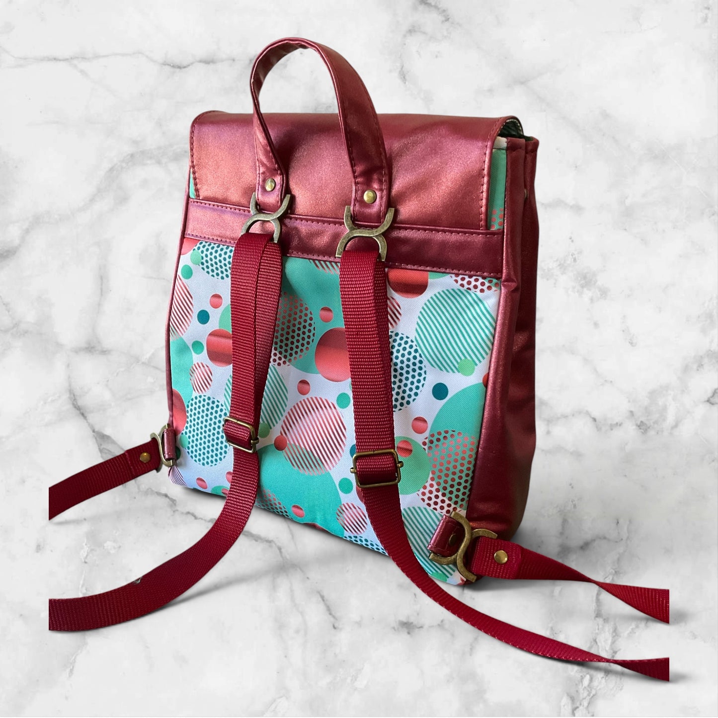 Meraki Backpack Light Opulence and Teal